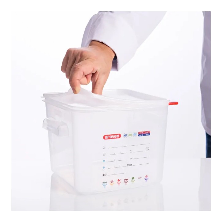 ARAVEN: CONTENEDOR HERMETICO CUADRADO 8Ltrs. Ref.11854 ARAVEN: CONTENEDOR HERMETICO CUADRADO 8Ltrs. Ref.11854