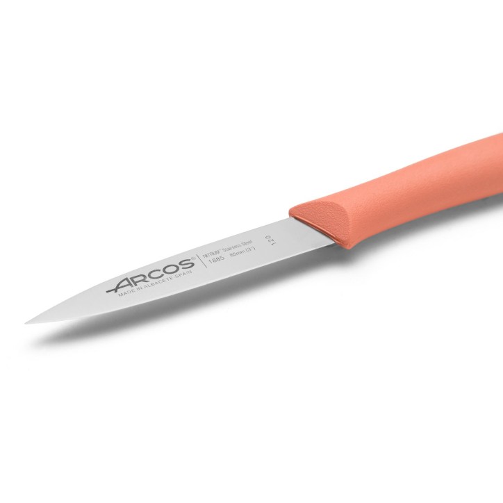 ARCOS SERIE INYECTADA: CUCHILLO MONDADOR 85mm. CORAL Ref.188578 ARCOS SERIE INYECTADA: CUCHILLO MONDADOR 85mm. CORAL Ref.188578
