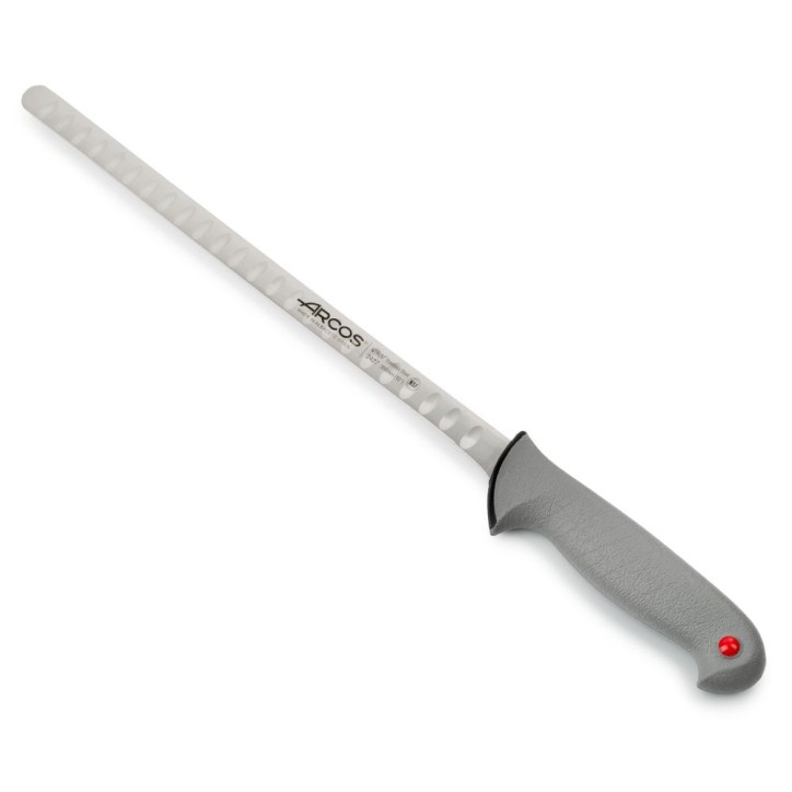ARCOS SERIE INYECTADA: COLOUR PROF CUCHILLO JAMONERO FLEXIBLE ALVEOLADO 300mm. Ref.242700 ARCOS SERIE INYECTADA: COLOUR PROF CUCHILLO JAMONERO FLEXIBLE ALVEOLADO 300mm. Ref.242700