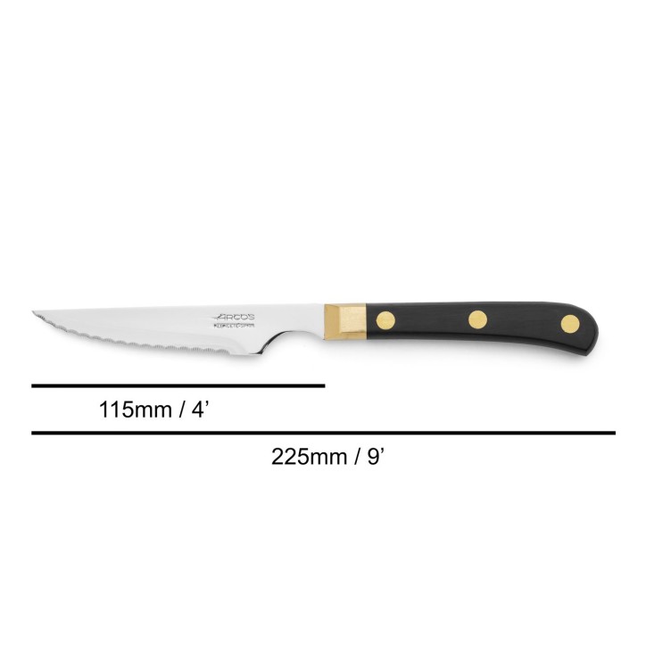 ARCOS: CUCHILLO CHULETERO PRO - Remaches Laton - Ref.375000 ARCOS: CUCHILLO CHULETERO PRO - Remaches Laton - Ref.375000
