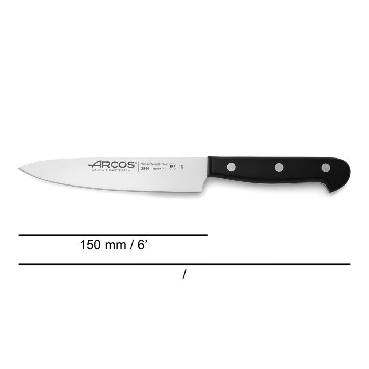 SERIE UNIVERSAL ARCOS: SET DE 3 CUCHILLOS DE COCINA Ref.807410 SERIE UNIVERSAL ARCOS: SET DE 3 CUCHILLOS DE COCINA Ref.807410
