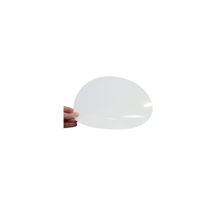 LAMINAS REDONDAS POLIPROPILENO BLANCAS SEMIRRIGIDAS PARA ENVASADO Ø170mm. (500 Uds.) Ref.GGP356