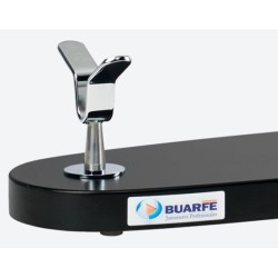 BUARFE: SOPORTE JAMONERO JABUGO PLEGABLE HAYA LACADO NOGAL Ref.8136