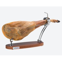 BUARFE: SOPORTE JAMONERO JABUGO PLEGABLE HAYA LACADO NOGAL Ref.8136