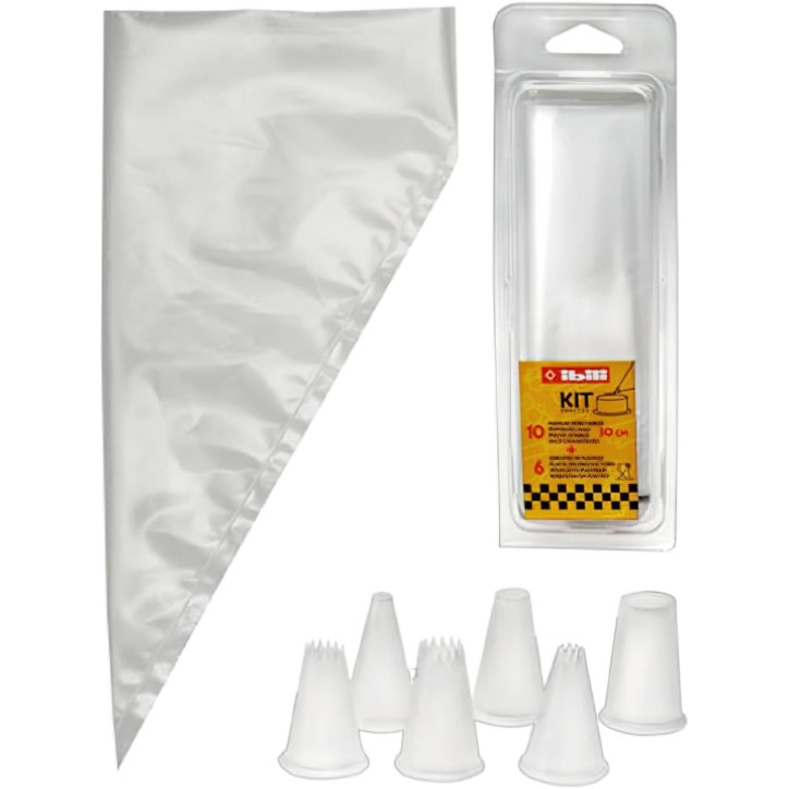 KIT PRACTIC (10 MANGAS DE 30 6 BOQUILLAS DECO) Ref.000946 KIT PRACTIC (10 MANGAS DE 30 6 BOQUILLAS DECO) Ref.000946