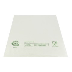 BOLSAS MERCADO BIOPLASTICO TRANSLUCIDAS ESTANDAR 30X40 3cm EN BLOCK COMPOSTABLES (400 Uds.) Ref.BIP002