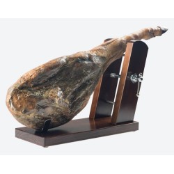 BUARFE: SOPORTE JAMONERO RIOJA ALTO LACADO TABACO Ref.6316