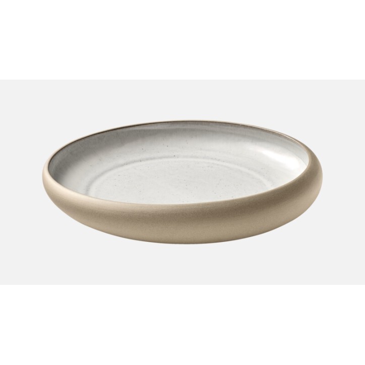 PLAYGROUND EMBRACE - PLATO CUPE NIDO REDONDO Ø26cm. Tierra Blanco Ref.701182691001393 PLAYGROUND EMBRACE - PLATO CUPE NIDO REDONDO Ø26cm. Tierra Blanco Ref.701182691001393