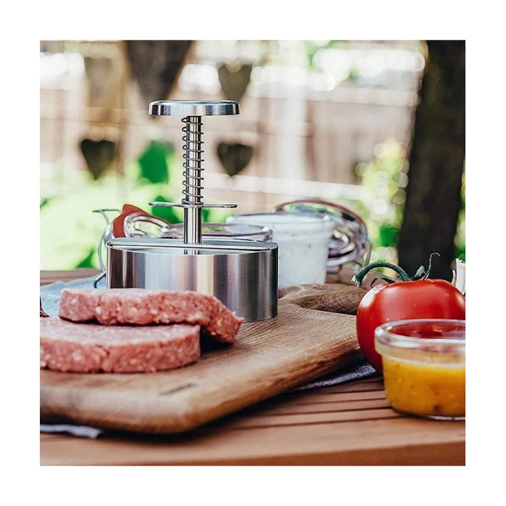 MOLDE PARA HAMBURGUESA CON EXPULSADOR INOX Ø11 40cm. Ref.666911 MOLDE PARA HAMBURGUESA CON EXPULSADOR INOX Ø11 40cm. Ref.666911