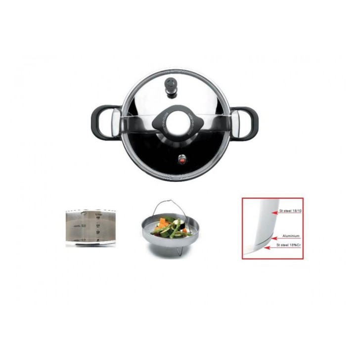 OLLA PRESION LACOR: GARINOX OLLA PRESION LACOR: GARINOX