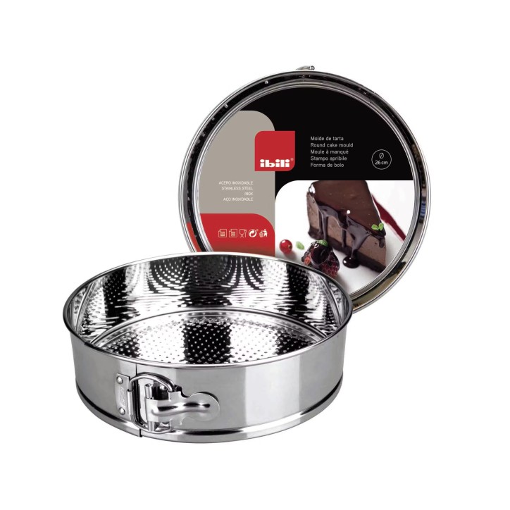 MOLDE IBILI DESMONTABLE INOX REDONDO MOLDE IBILI DESMONTABLE INOX REDONDO