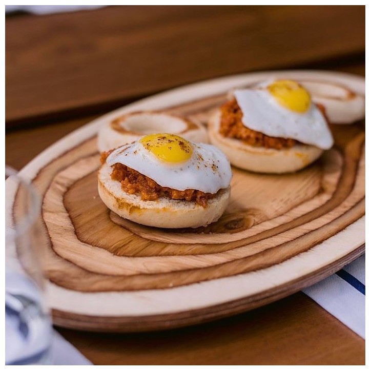 DE LA ROCA: BANDEJA OVALADA MADERA DE ABEDUL DE LA ROCA: BANDEJA OVALADA MADERA DE ABEDUL