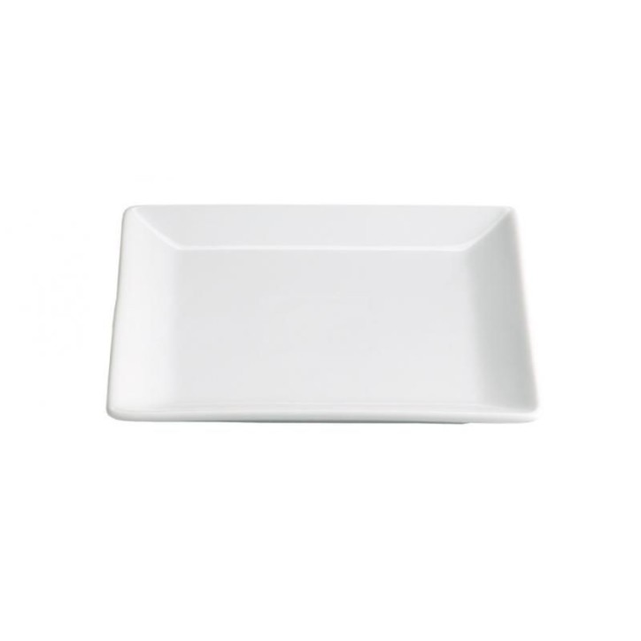 MING: PLATO BLANCO 12X12Cm. Ref.B2078V