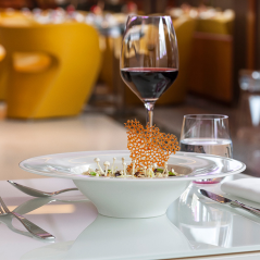 RAK WHITE GOLD: PLATO DE PASTA Ø 23cm. Ref.GDDP23