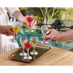 CHUPITOS: COPA LICOR BISTRO 6cl. Ref10107