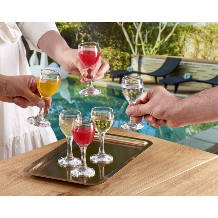 CHUPITOS: COPA LICOR BISTRO 6cl. Ref10107