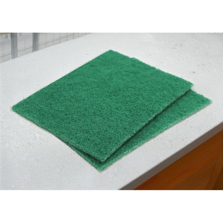 ESTROPAJO: FIBRA VERDE 20x15cm. (10uni.) Ref.00411 ESTROPAJO: FIBRA VERDE 20x15cm. (10uni.) Ref.00411
