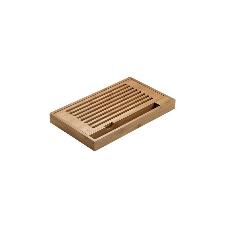 TABLA DE CORTE: PARA PAN BAMBU NATURAL 400X240X40mm. Ref.S0102 TABLA DE CORTE: PARA PAN BAMBU NATURAL 400X240X40mm. Ref.S0102