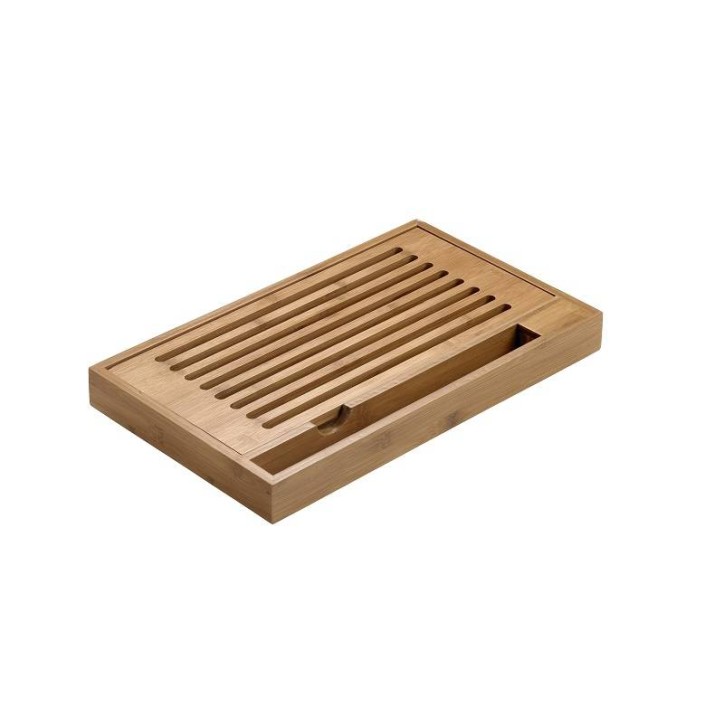 TABLA DE CORTE: PARA PAN BAMBU NATURAL 400X240X40mm. Ref.S0102 TABLA DE CORTE: PARA PAN BAMBU NATURAL 400X240X40mm. Ref.S0102