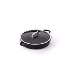 BLACK VALIRA PREMIUM: CAZUELA BAJA   TAPA DE VIDRIO DE Ø20cm. A Ø40cm.