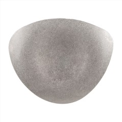 ARTINOX VINTAGE: PLATO ASIMETRICO Ø26 6x22x2 6 CM PLATEADO INOX Ref.266.56
