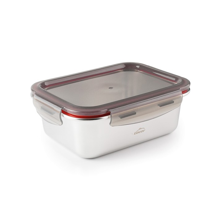 HERMETICO INOX: 18X13 5Xh7cm. 800ml. ACERO INOX 18 10 Ref.64610 HERMETICO INOX: 18X13 5Xh7cm. 800ml. ACERO INOX 18 10 Ref.64610
