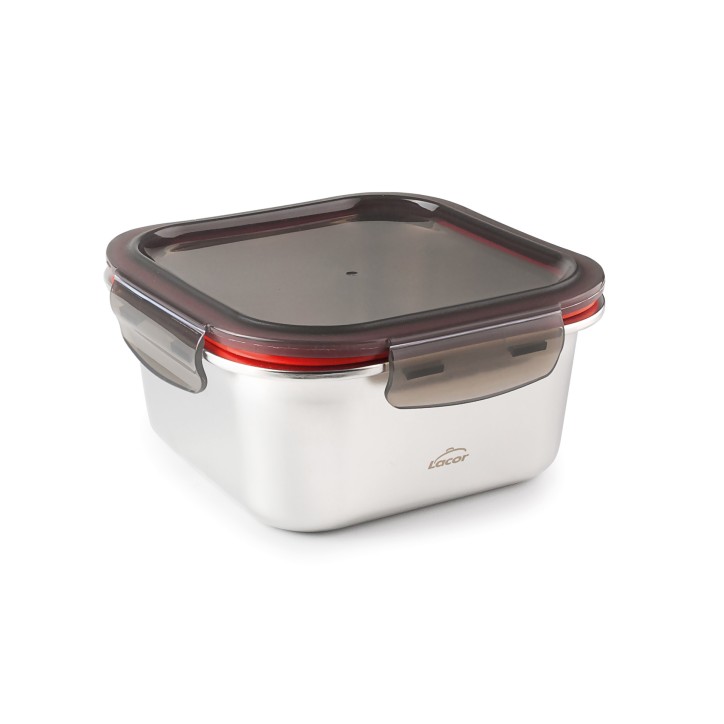 HERMETICO INOX: 14X14Xh7cm. 650ml. ACERO INOX 18 10 Ref.64613 HERMETICO INOX: 14X14Xh7cm. 650ml. ACERO INOX 18 10 Ref.64613