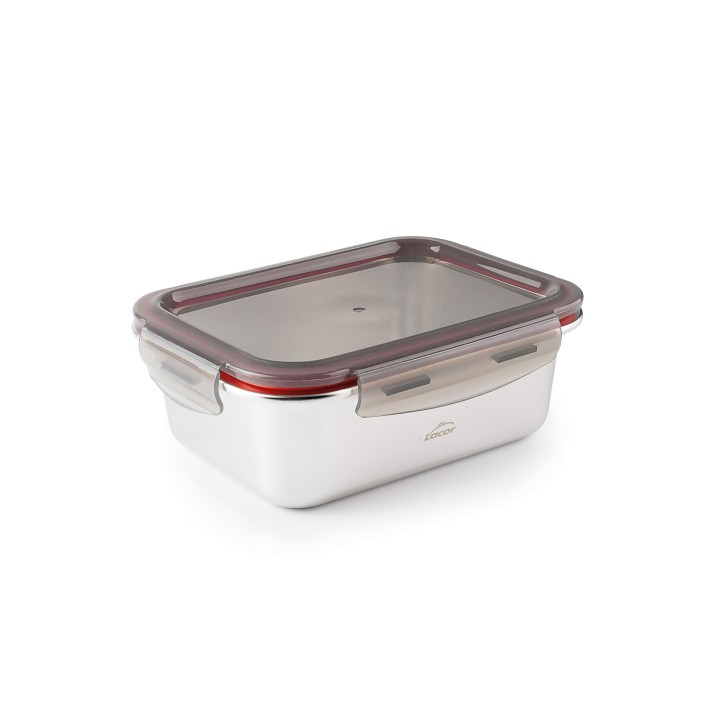 HERMETICO INOX: 15 5X11 5Xh5 8cm. 480ml. ACERO INOX 18 10 Ref.64618 HERMETICO INOX: 15 5X11 5Xh5 8cm. 480ml. ACERO INOX 18 10 Ref.64618