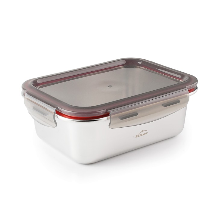 HERMETICO INOX: 20 5X15 5Xh7 5cm. 1250ml. ACERO INOX 18 10 Ref.64611 HERMETICO INOX: 20 5X15 5Xh7 5cm. 1250ml. ACERO INOX 18 10 Ref.64611