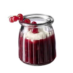 TARRO CRISTAL PARA POSTRES  Ø6 5Xh8cm. 150ml. (12uds.) Ref.82331