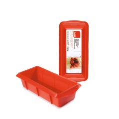 MOLDE SILICONA IBILI: RECTANGULAR CAKE STRAWBERRY