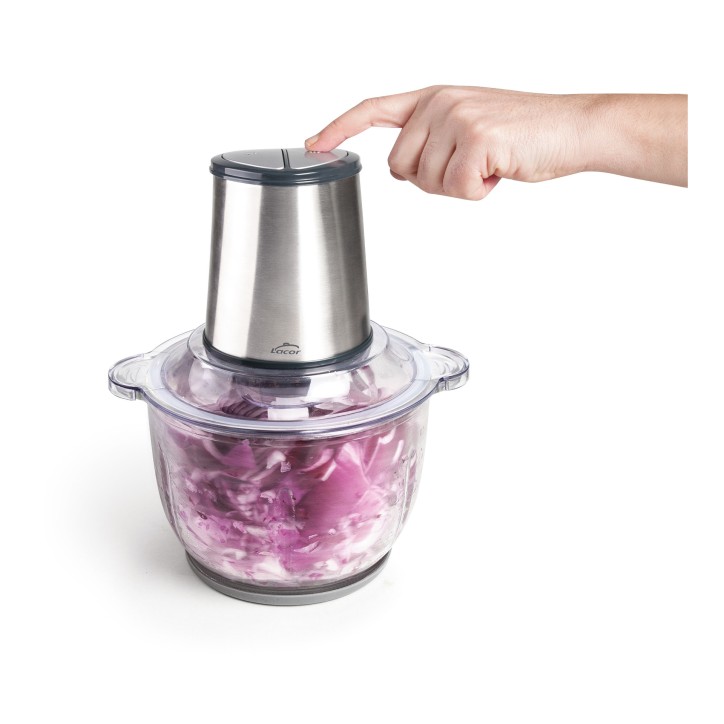 PICADORA QUARZT DE CRISTAL LACOR 2 Litros. 300W Ref.69073