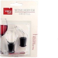 VACUVIN: ESCANCIADOR VERTEDOR DE VINO ACRILICO Ref.1854061