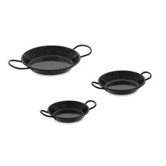 MINIATURA PAELLERA VALENCIANA - ACERO ESMALTADO - 4 Medidas disponibles