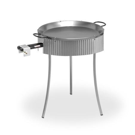 QUEMADOR A GAS BUTANO: PARAVIENTOS INOX  Ref.5900