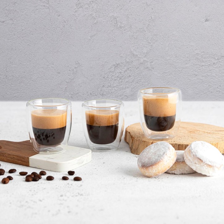 SERENIA: VASO TAZA MOKA SIN ASA DE DOBLE PARED 8cl. Ref.5427887 SERENIA: VASO TAZA MOKA SIN ASA DE DOBLE PARED 8cl. Ref.5427887