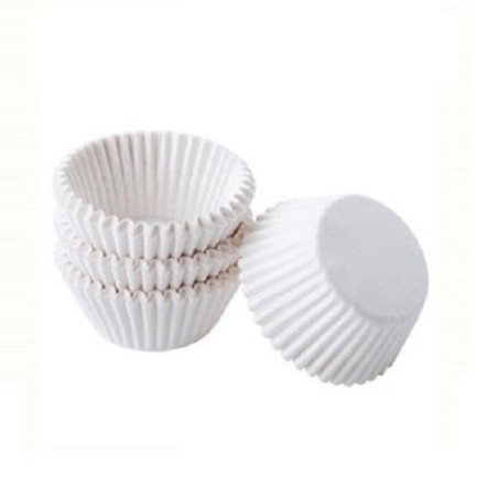 CAPSULAS REPOSTERIA: BOMBON TRUFA BLANCA Nº2 Ø22Xh20mm. (1000unidades) Ref.35014