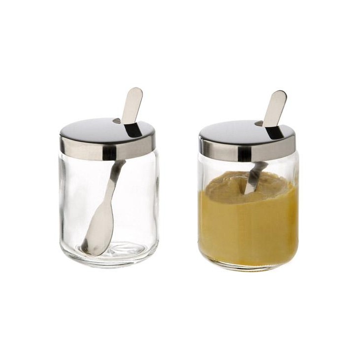 DISPENSADOR CRISTAL JUEGO 2 PIEZAS 4 8X 4 8Xh6 3cm. Ref.40415 DISPENSADOR CRISTAL JUEGO 2 PIEZAS 4 8X 4 8Xh6 3cm. Ref.40415