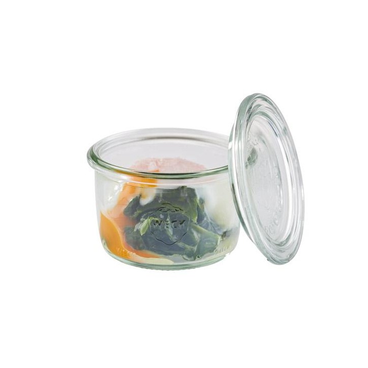 MINIATURA CRISTAL: TARRITO CRISTAL CON TAPA WECK 200ml. (12uni.) Ref.82345 MINIATURA CRISTAL: TARRITO CRISTAL CON TAPA WECK 200ml. (12uni.) Ref.82345