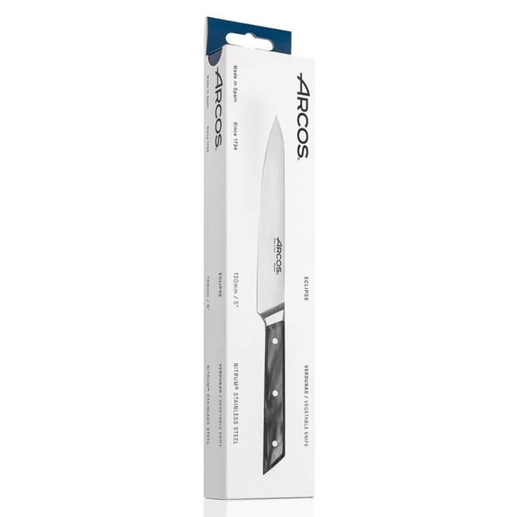 ARCOS SERIE ECLIPSE: CUCHILLO COCINERO VERDURAS 130mm. Ref.213200 ARCOS SERIE ECLIPSE: CUCHILLO COCINERO VERDURAS 130mm. Ref.213200