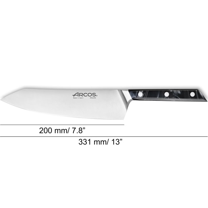 ARCOS SERIE ECLIPSE: CUCHILLO COCINERO 200mm. Ref.213500