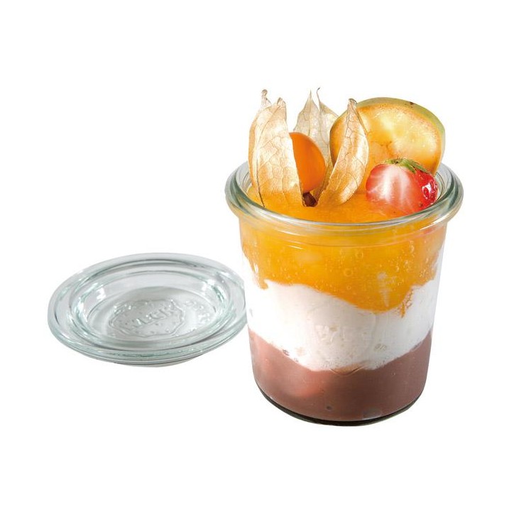 MINIATURA CRISTAL: TARRITO CRISTAL CON TAPA WECK 140ml. (12uni.) Ref.82312 MINIATURA CRISTAL: TARRITO CRISTAL CON TAPA WECK 140ml. (12uni.) Ref.82312