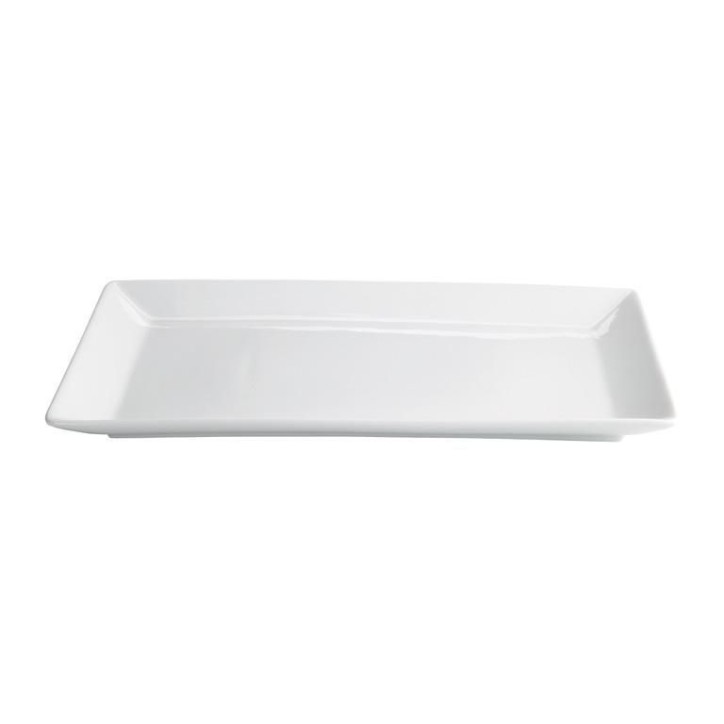 MING: BANDEJA BLANCA 39X25Xh3Cm. Ref.B1278