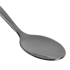 VAJILLA CATERING: MINI CUCHARA REUTILIZABLES 10Cm. PLATEADO EFECTO METAL (200Uds.) Ref.157.33