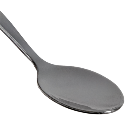 VAJILLA CATERING: MINI CUCHARA REUTILIZABLES 10Cm. PLATEADO EFECTO METAL (200Uds.) Ref.157.33