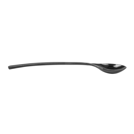 VAJILLA CATERING SERIE REUTILIZABLE: CUBIERTO MINI CUCHARA NEGRO 10cm. (200 Uds.) Ref.140.57