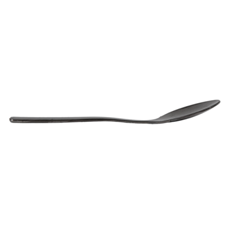 VAJILLA CATERING: MINI CUCHARA REUTILIZABLES 10Cm. PLATEADO EFECTO METAL (200Uds.) Ref.157.33