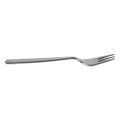 VAJILLA CATERING: MINI TENEDORES REUTILIZABLES 10Cm. PLATEADO EFECTO METAL (200Uds.) Ref.157.31