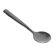 VAJILLA CATERING: MINI CUCHARA REUTILIZABLES 10Cm. PLATEADO EFECTO METAL (200Uds.) Ref.157.33