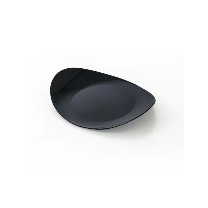 VAJILLA CATERING ARAVEN: PLATO PLANO DEGUSTACION 97X79X15mm NEGRO (50unidades) Ref.41744 VAJILLA CATERING ARAVEN: PLATO PLANO DEGUSTACION 97X79X15mm NEGRO (50unidades) Ref.41744